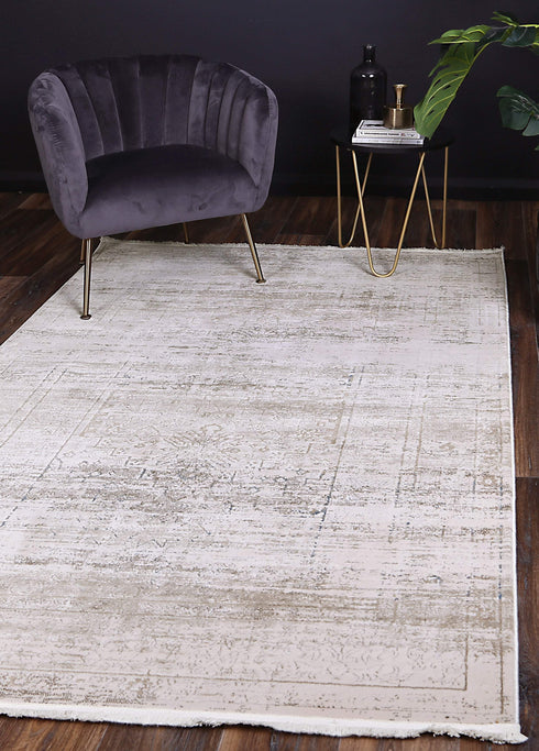 London Traditional Beige Blue Rug - ADORE RUGS and FLOORING